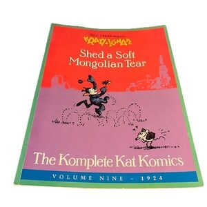 Krazy Kat & Ignatz Shed a Soft Mongolian Tear Novel in Five Panels